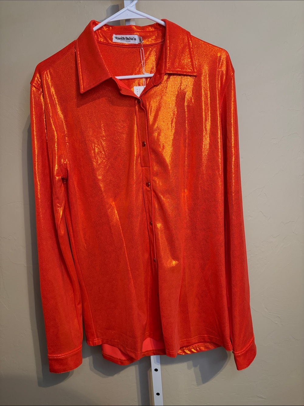 NWT Ranch Dress’n sparkling orange